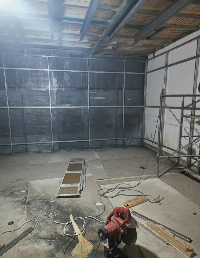 甘肃SRT室治疗室铅板施工